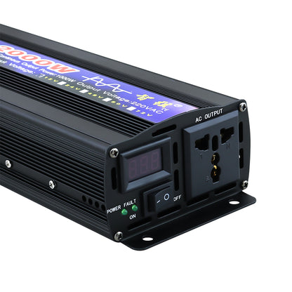 Pure Sine Wave Power Inverter 2000W installed in a workshop setting