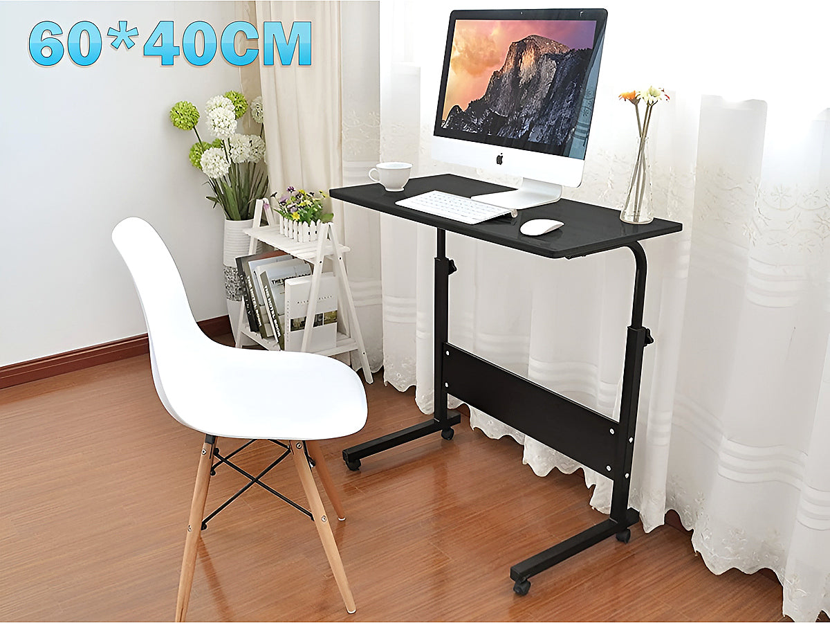 Height adjustable mechanism on laptop table desk