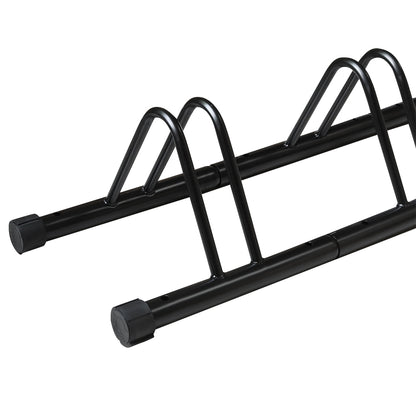 Bike stand bike rack combined units for six bike storage