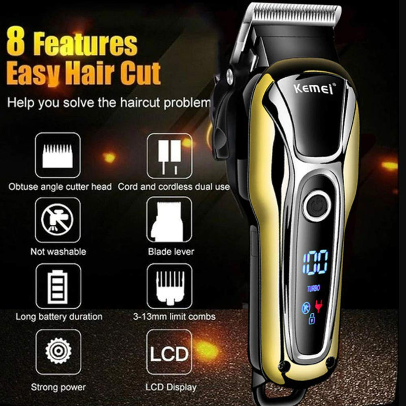 Hair Trimmer Shaver Clippers Cordless