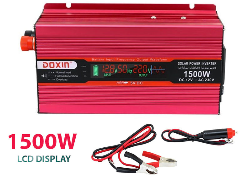 1500W Inverter with LCD Display 12V