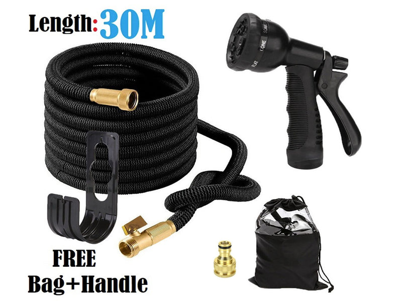 Expandable Flexible Garden Hose Spray Nozzle 100ft