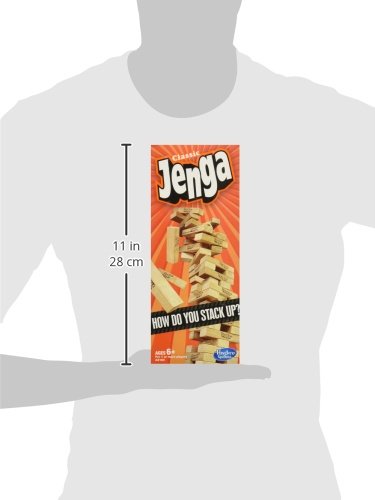Jenga Classic Block Stacking Game
