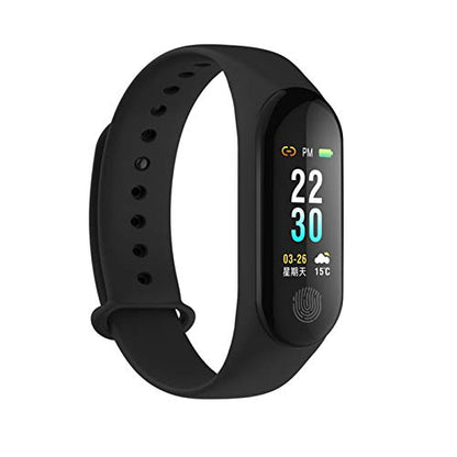 Smart Band M3 Plus displaying step count on screen