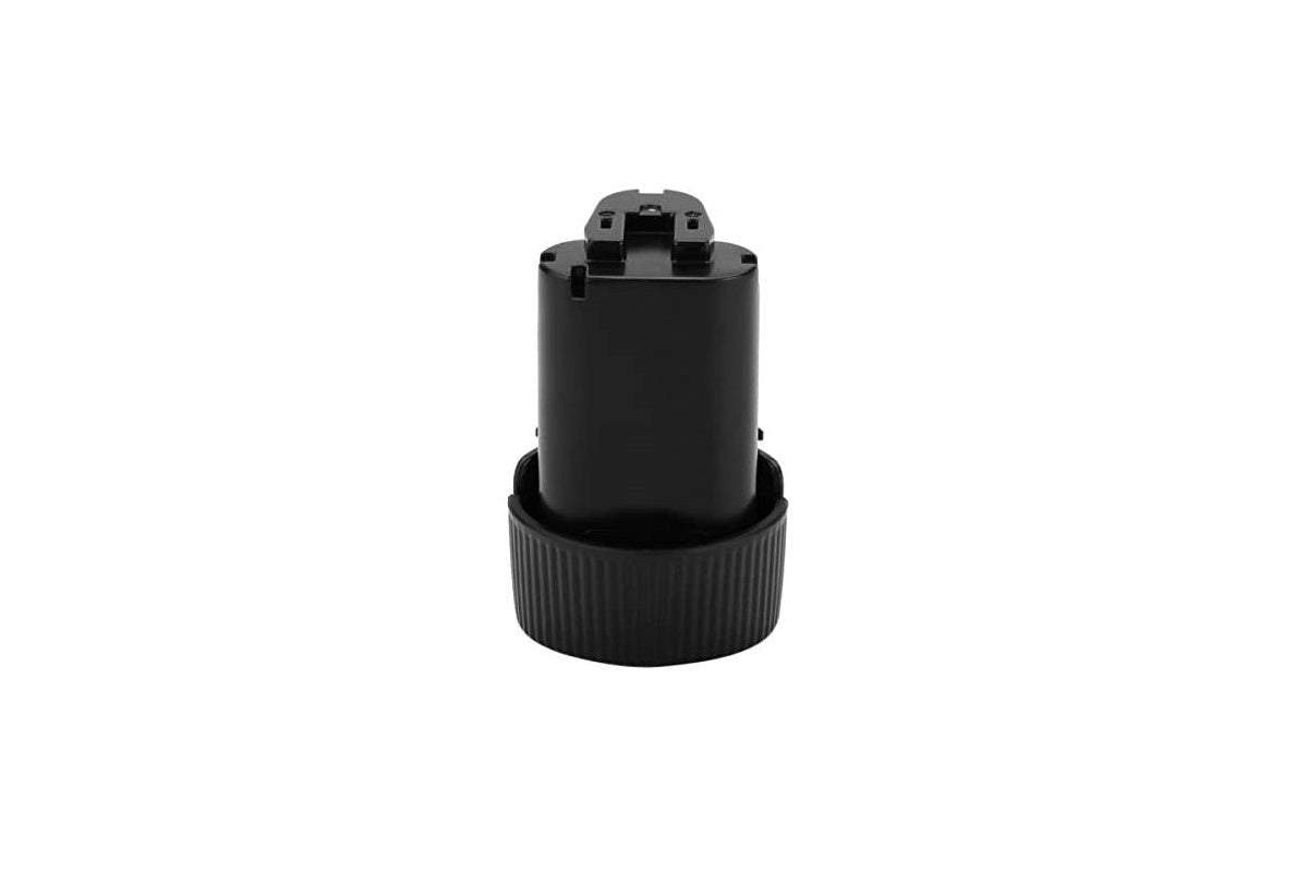 Close up of Makita 108V battery terminals for cordless drills