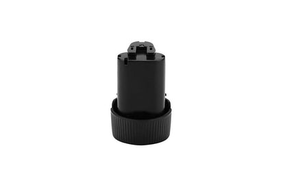 Close up of Makita 108V battery terminals for cordless drills