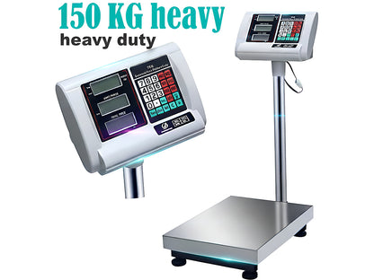 Electronic Digital Platform Scale Commercial Floor Scale 150KG