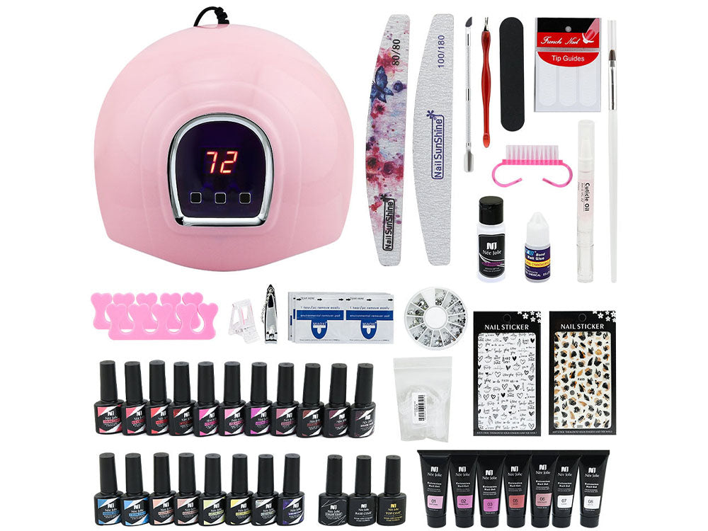 Nail Dryer Nail Gel Polish Set