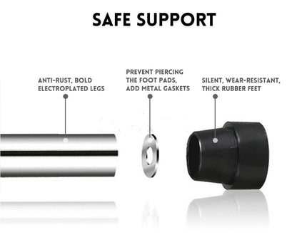 Side angle of trampoline rebounder highlighting reinforced springs