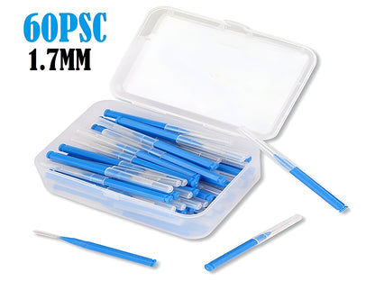 60Pcs X 1.7 mm Interdental Brushes Health Care Tooth