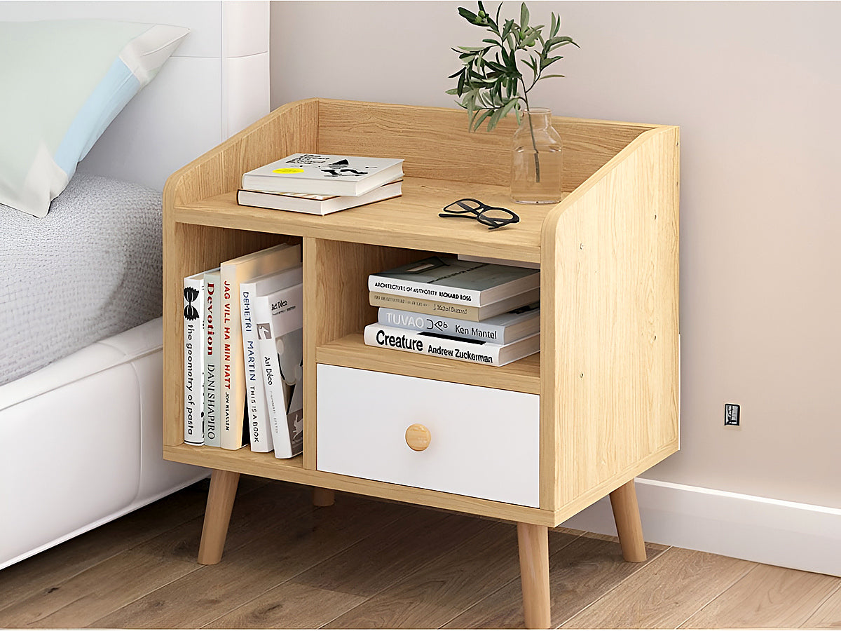Bedside Table Nightstands with Drawer