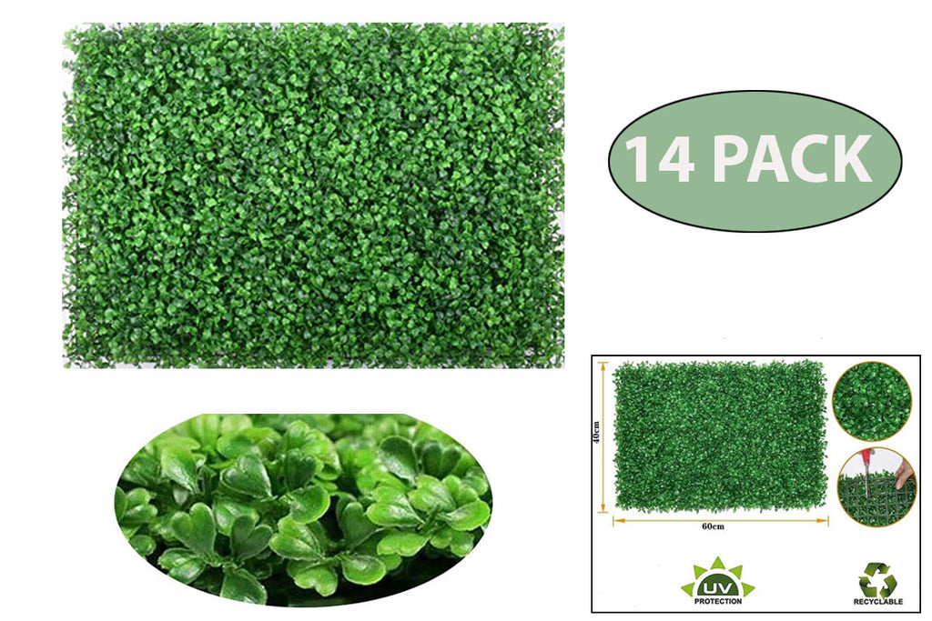 ARTIFICIAL HEDGE WALL GREEN 3.36 M2