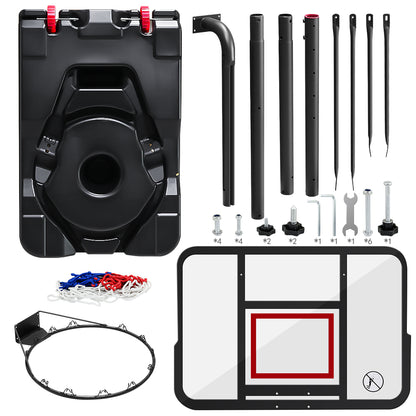 Adjustable Portable Basketball Stand Hoop