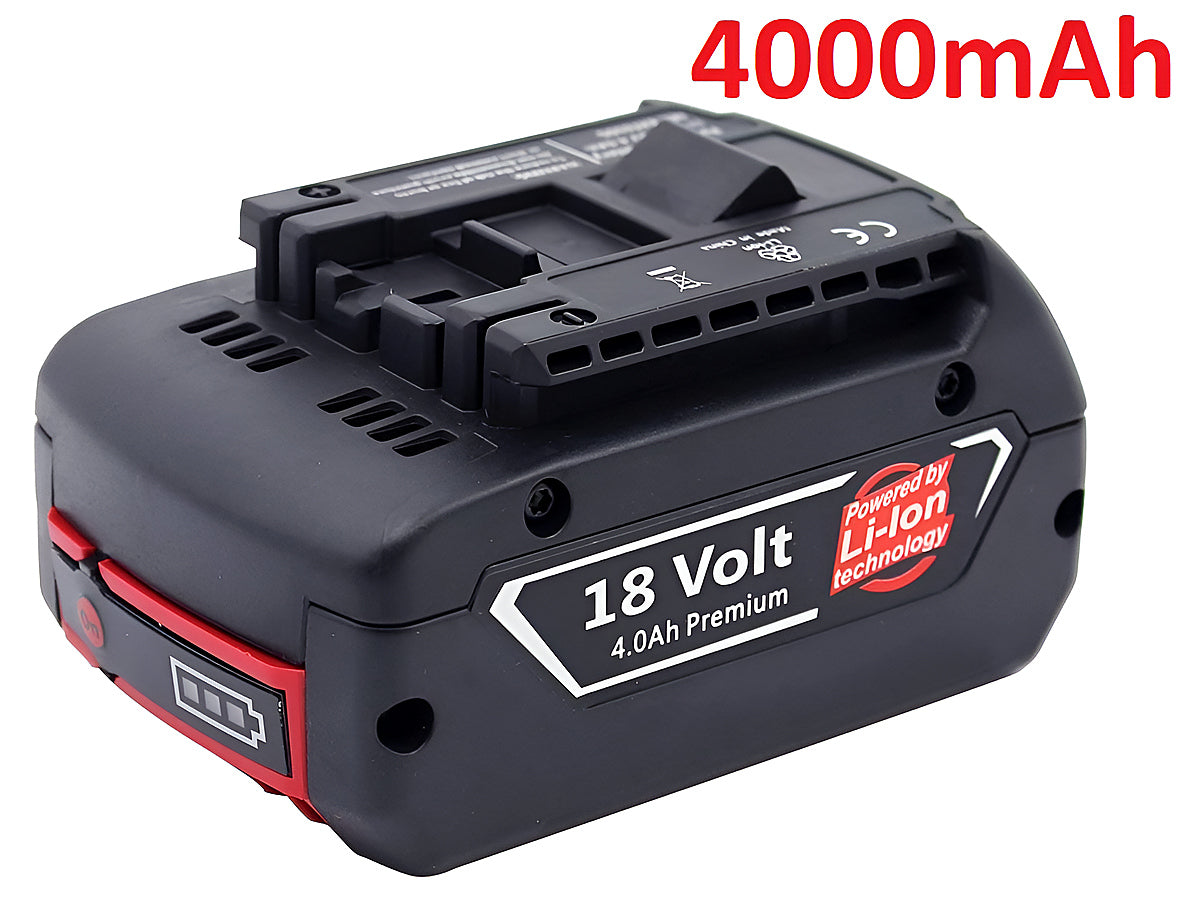Aftermarket Bosch BAT609 18V 4000mAh Battery