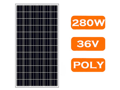 280W Solar Panel with Solar Controller