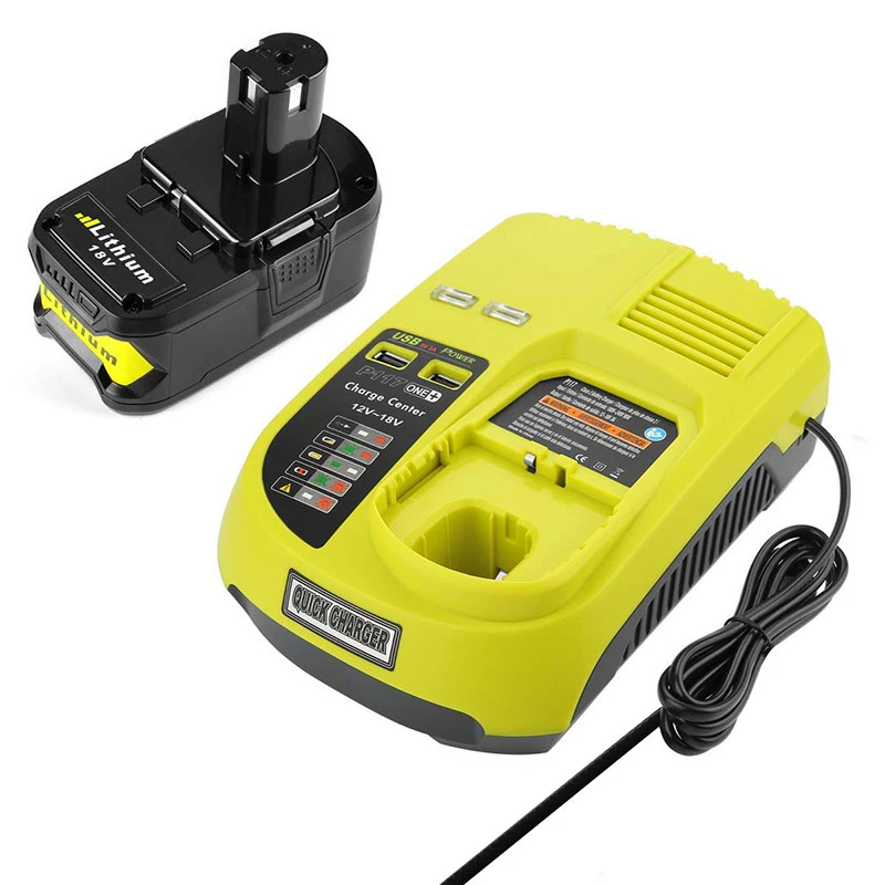 Replacement RYOBI 18V 3Ah Battery and Ryobi Battery Charger