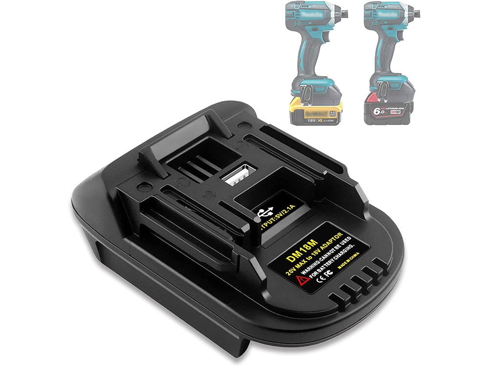 Drill Battery Dewalt 20v Battery Connector Milwaukee 18v To Dewalt