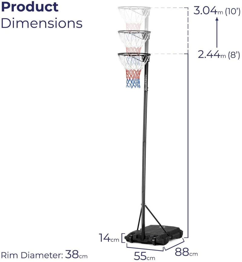 NetBall Hoop and Stand Set