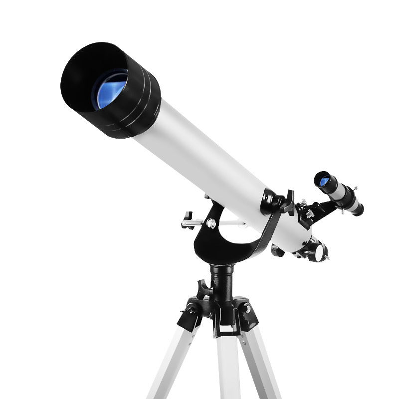 Astronomical telescope set up for night sky observation in New Zealand