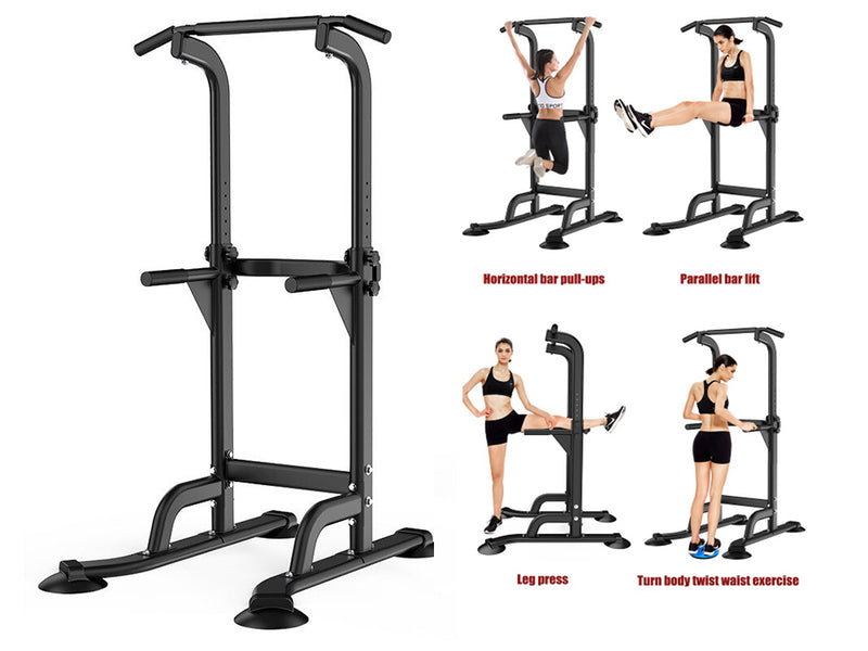 Power Tower Pull-Up & Chin-Up Station – Adjustable Workout Equipment