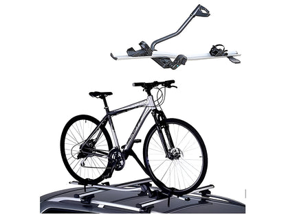 Folded bike rack car roof carrier for easy storage