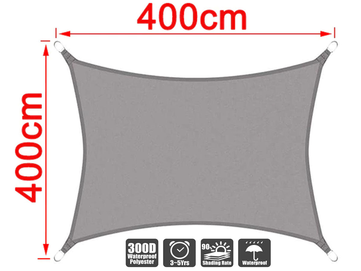 Sun Shade Sail protecting a poolside area from sun