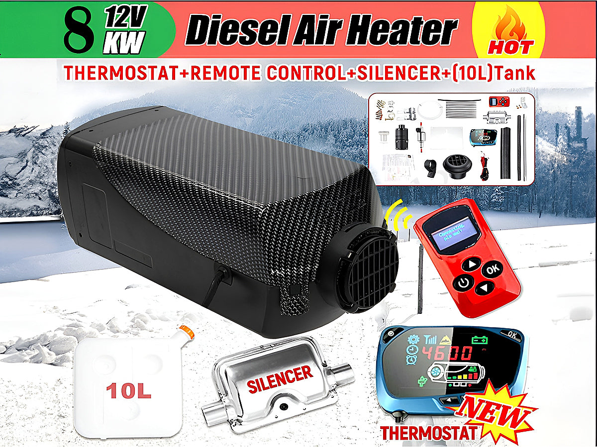 12V 8KW Smart Diesel Air Heater