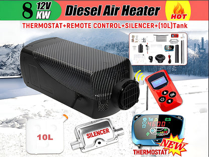 12V 8KW Smart Diesel Air Heater
