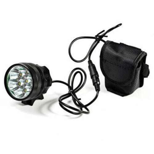 Bike light bicycle light displaying three modes high low and strobe