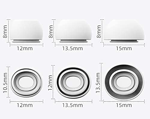 Replacement Ear Tips Compatible With Airpods Pro 1,2 (S/M/L)