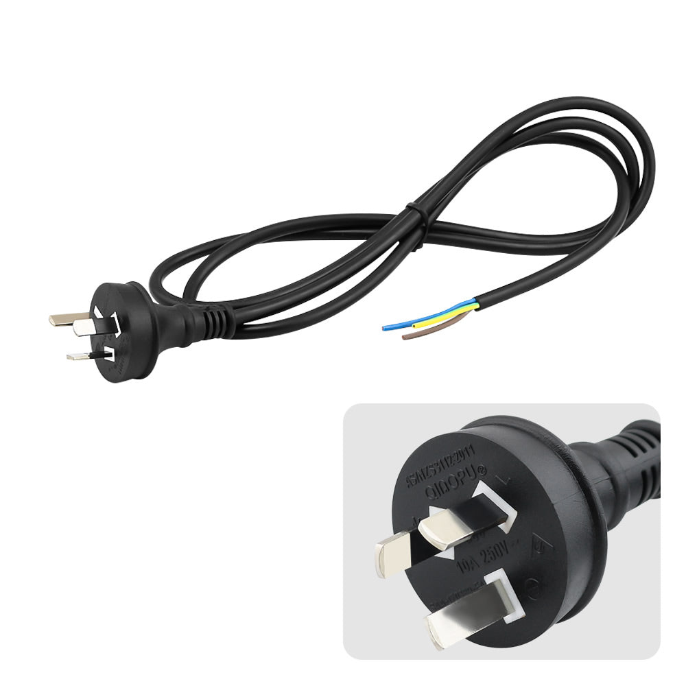 Power Cord 3 Pin Cable 10A SAA Certified