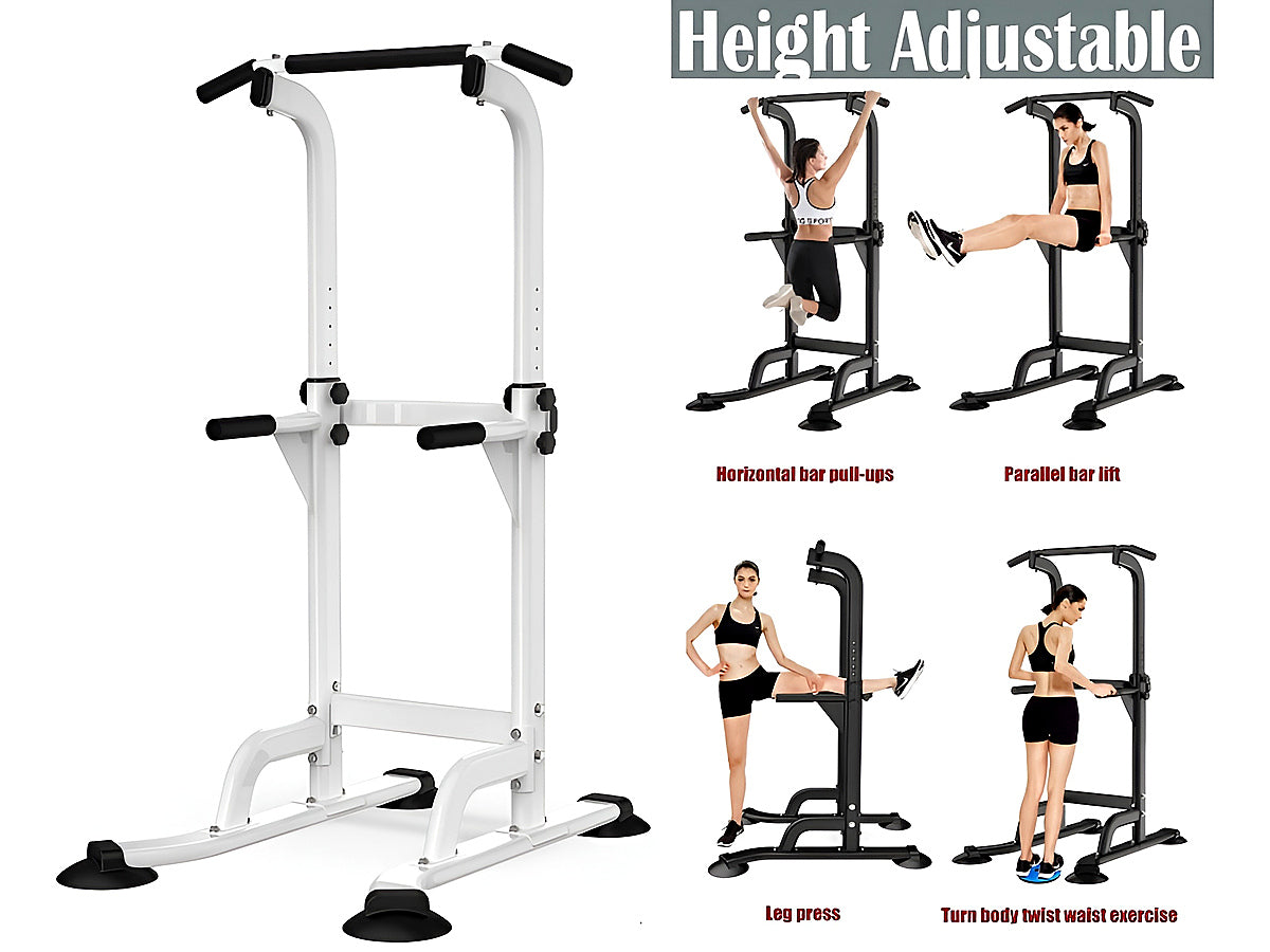 Foam covered connecting rod detail on chin up pull up station