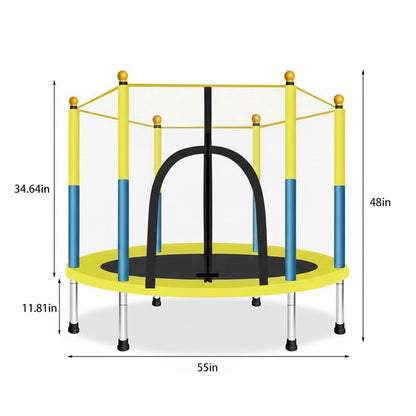 Mini Kids Trampoline 55 inch
