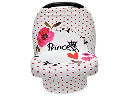 Capsule Cover stretched over a baby capsule in light colour