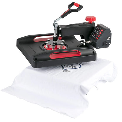 Heat press machine compact design weighing 235kg