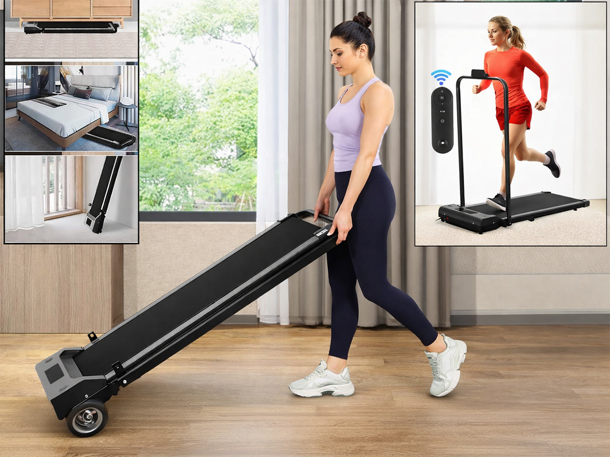 Foldable Walking Pad Treadmill Compact Flat
