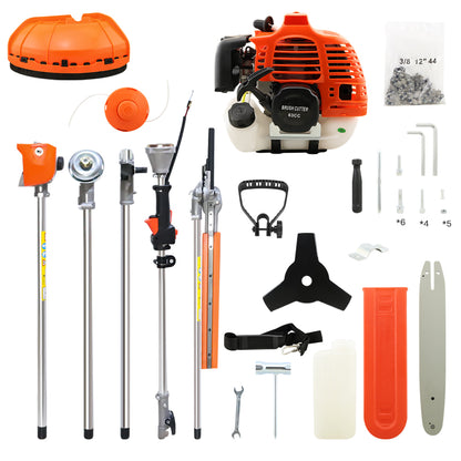 High-Powered 62Cc Brush Weed Cutter Saw Hedge Trimmer