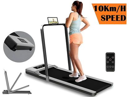 Foldable Walking Pad Treadmill Compact Flat