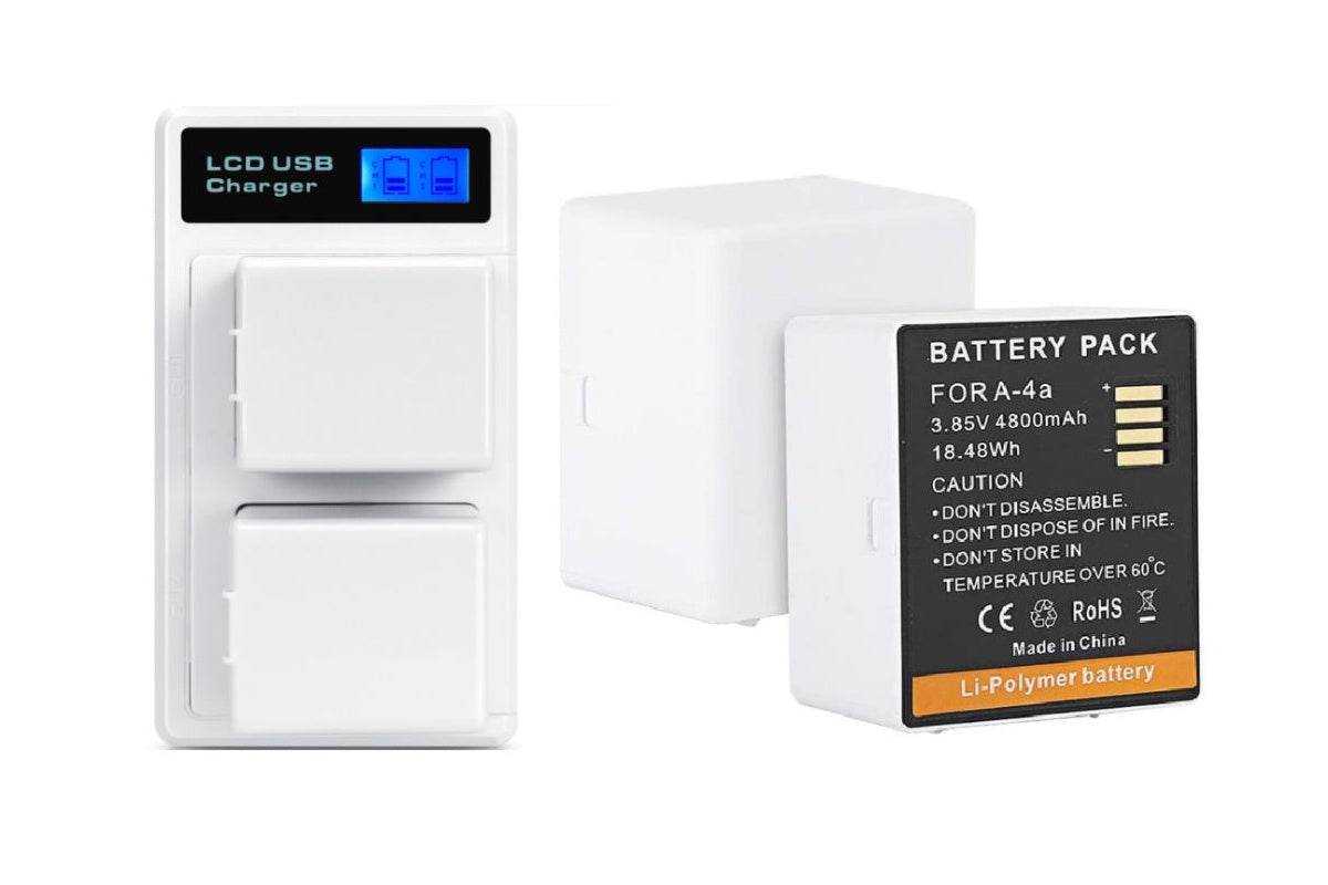 Arlo Pro 3 / Pro 4 Battery Charger + 2 Batteries