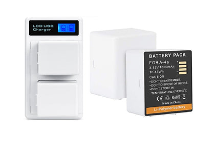 Arlo Pro 3 / Pro 4 Battery Charger + 2 Batteries