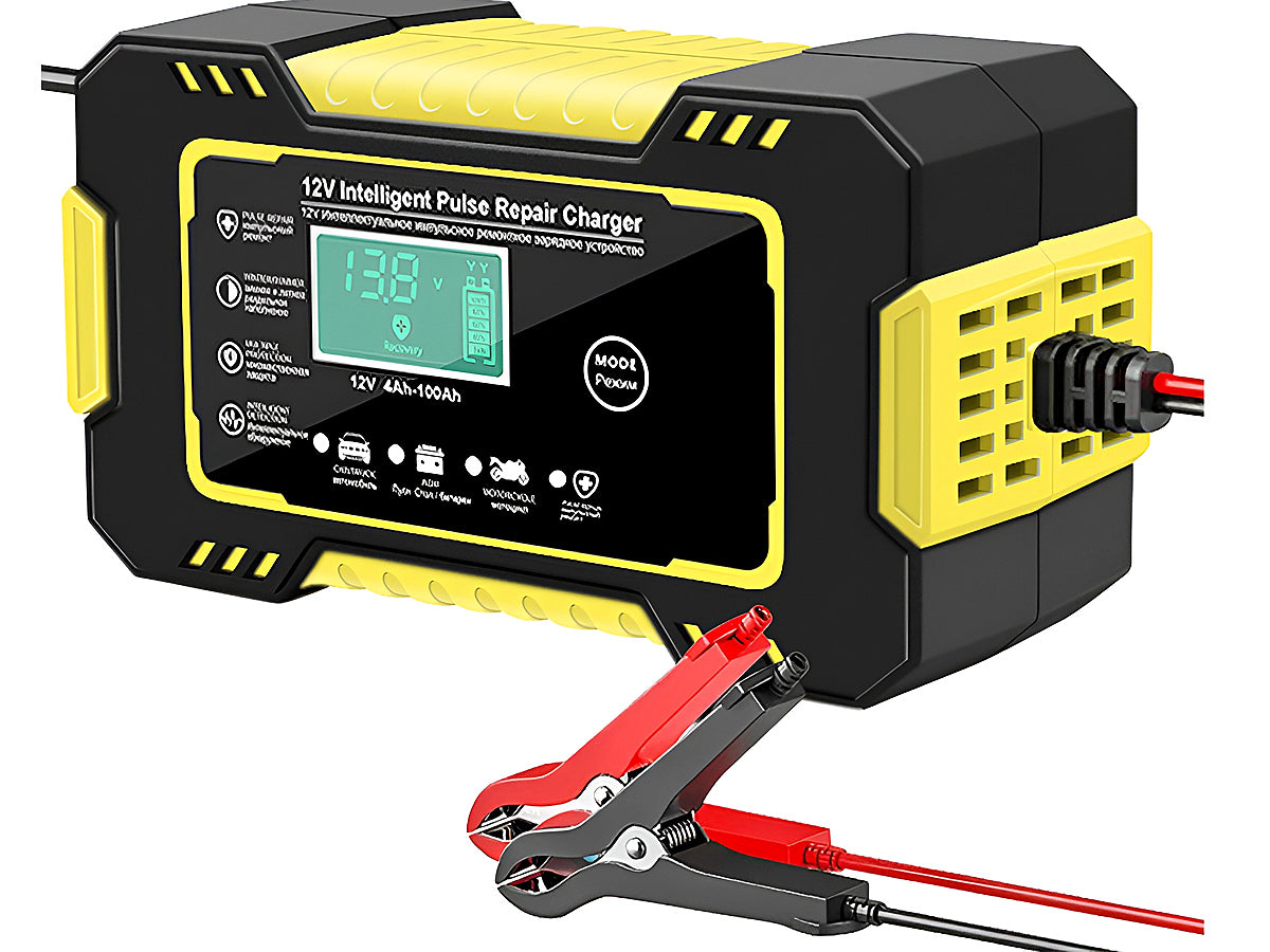 12V 6A Intelligent Battery Charger with Pulse Repair