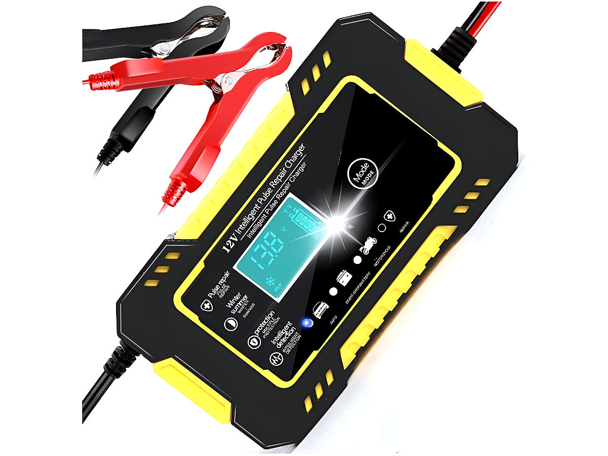 12V 6A Intelligent Battery Charger with Pulse Repair