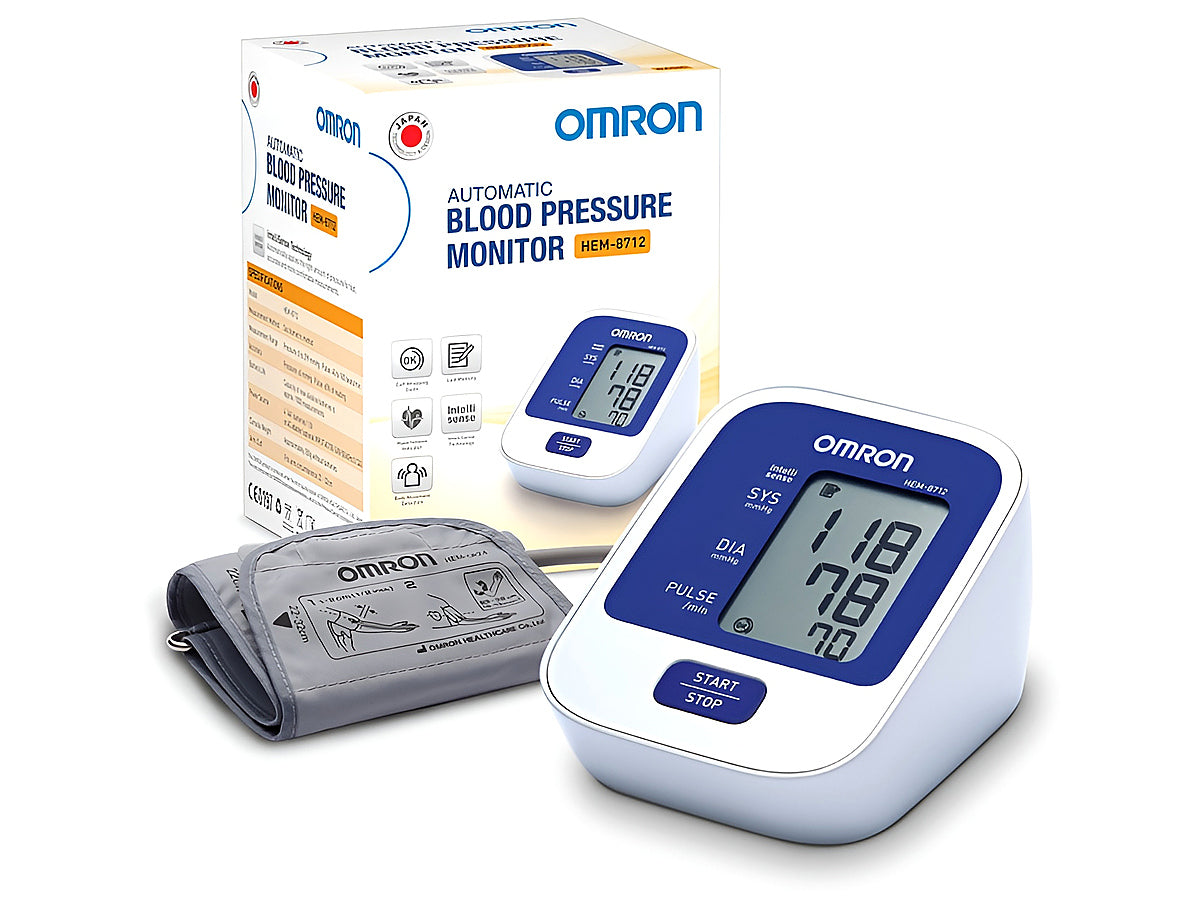 Omron Blood Pressure Monitor HEM 8712