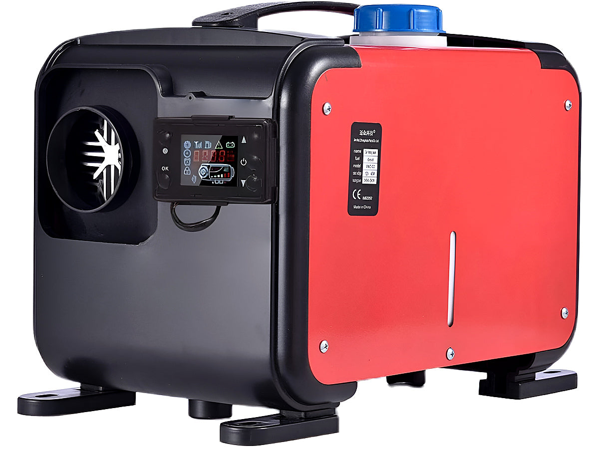 Diesel air warmer remote control range demonstration