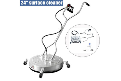 Close up of Surface Cleaner dual handles for better control