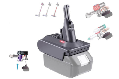 Makita to Dyson Battery V7 / V8 Series Vacuum Cleaner Adapter Converter