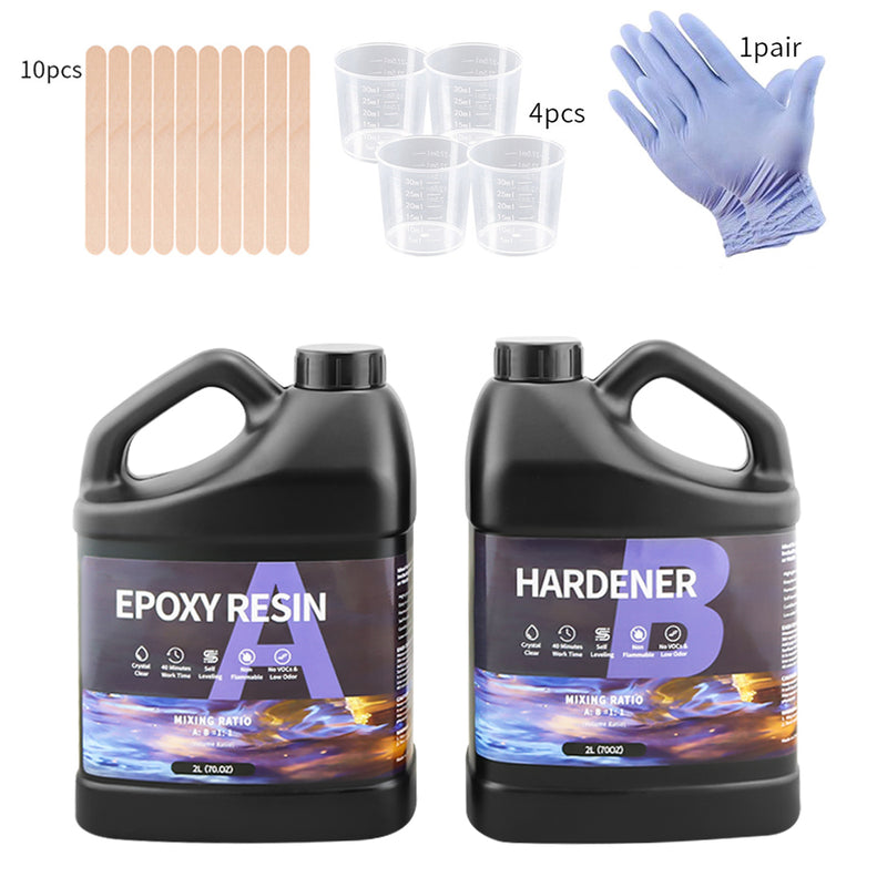 Epoxy Resin 1:1  1 Gallon Kit