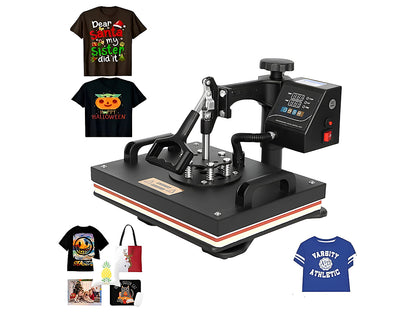 Digital Heat Press Machine Transfer T-Shirt Printer