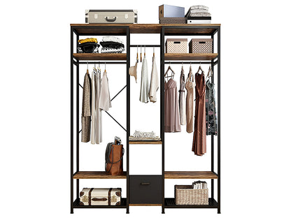 Metal Wardrobe Clothes Rack Clothes Organizer