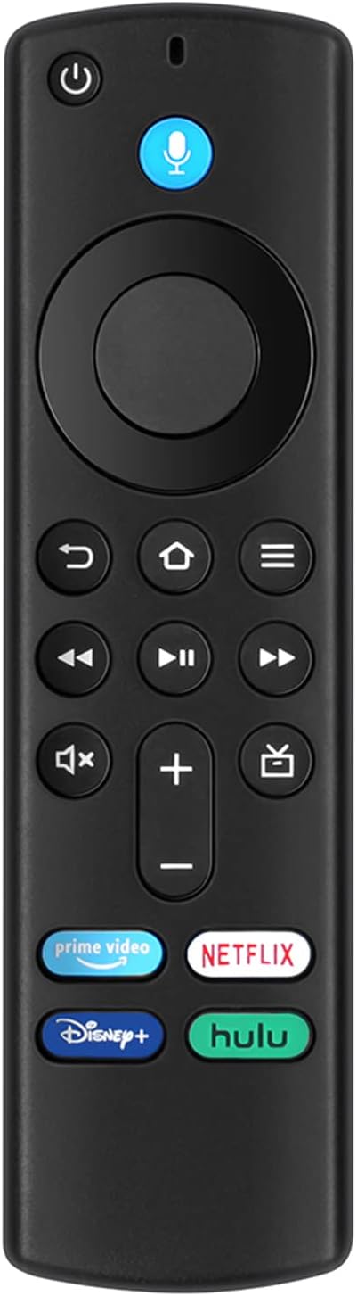 Fire TV Stick remote replacement showing ergonomic grip design